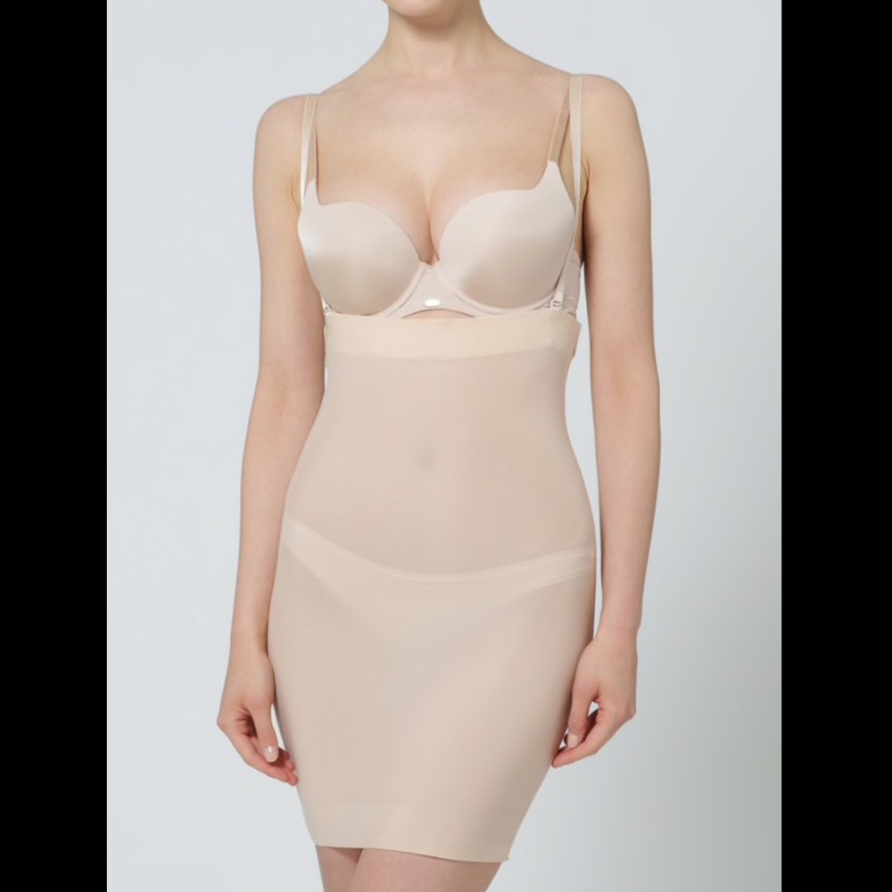 MAGIC BODY FASHION HI WAIST SHAPEWEAR NUDE DRESS